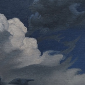 Márciusi zivatar - művészet - festmény - olajfestmény - Meska.hu