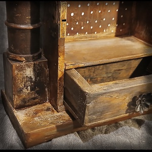 Óducska ékszerszekrény, Otthon & Életmód, Bútor, Szekrény, Famegmunkálás, Fémmegmunkálás, MESKA