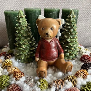 Macis adventi koszorú - karácsony - adventi díszek - adventi koszorú - Meska.hu