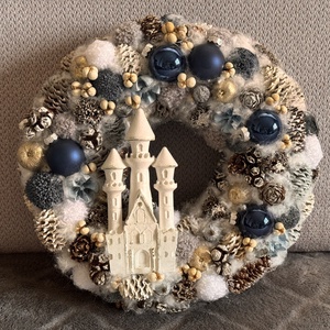 Adventi kopogtató?, Karácsony, Adventi díszek, Adventi ajtódísz, , MESKA