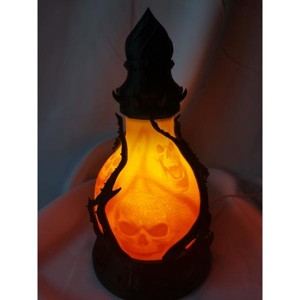 3D nyomtatott Koponyák Árnyékában Lámpás, Otthon & Életmód, Dekoráció, Halloween, Halloweeni lámpás, Mindenmás, MESKA