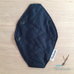 Fekete tanga mosható betét 18cm - tisztasági, Szépségápolás, Intim higiénia, Tisztasági betét, , MESKA