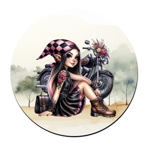 Relax - Motoros manó lány mintás bögre alátét, , , MESKA