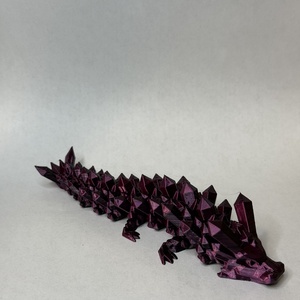 Artikuláló Kristály Sárkány - 16cm, Kellékek & szerszámok, Dekorációs kellékek, Figurák, , MESKA