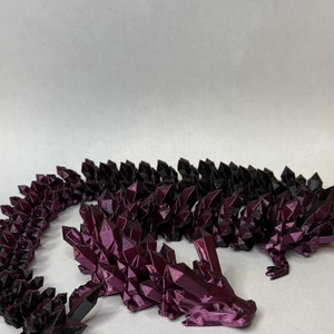 Artikuláló Kristály Sárkány - 50cm, Kellékek & szerszámok, Dekorációs kellékek, Figurák, , MESKA