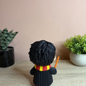 Harry Potter � Egyedi, kötött stílusú varázsló figura (15 cm) - játék & sport - plüssállat & játékfigura - Meska.hu
