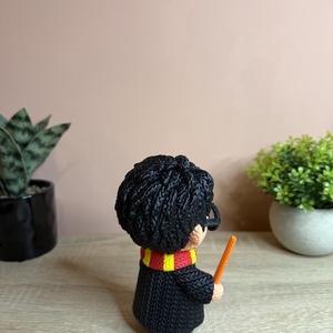 Harry Potter � Egyedi, kötött stílusú varázsló figura (15 cm) - játék & sport - plüssállat & játékfigura - Meska.hu