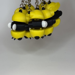 Zümi Mozgó Méhecske � 3D Nyomtatott Artikulált Kulcstartó - táska & tok - kulcstartó & táskadísz - kulcstartó - Meska.hu