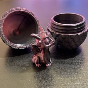 Sárkány a tojásban - otthon & életmód - dekoráció - dekoratív figurák és szobrok - Meska.hu