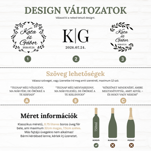 Egyedi Szülőköszöntő boros doboz, Ajándék szülőknek, Fa boros doboz, Szülőköszöntő bortartó, Feliratozott fa boros doboz - esküvő - emlék & ajándék - szülőköszöntő ajándék - Meska.hu