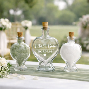  Esküvői Homok ceremónia, Homokceremónia szett felirattal, Homok ceremónia, Homoköntő ceremónia, Esküvői ceremónia szett - Meska.hu