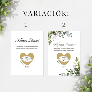 Keresztapa felkérő szett, Kaparós Sorsjegy, Kaparós Keresztapa felkérő, Feles pohár, Keresztszülő ajándék box - baba - mama - keresztelő kellékek - keresztszülő felkérő - Meska.hu