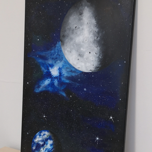 Stig fra jorda - művészet - festmény - akril - Meska.hu