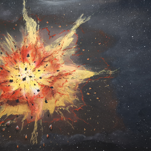 Solflamme , Művészet, Festmény, Akril, Festészet, MESKA