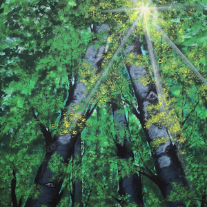 H�ye tr�r, Művészet, Festmény, Akril, Festészet, MESKA