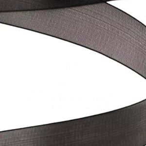 Organza szalag 20mmx20m - fekete, Kellékek & szerszámok, Rövidáru, Textilszalag, Szalag, pánt, , MESKA
