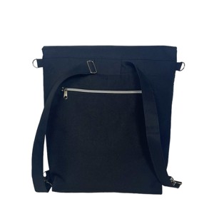 SuziartBag Fekete biciklis vászon 3in1 hátizsák - táska & tok - kézitáska & válltáska - válltáska - Meska.hu