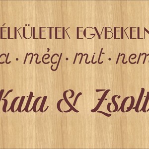 Esküvői Köszöntő Tábla � Egyedi Gravírozott Fa Alapon - Meska.hu