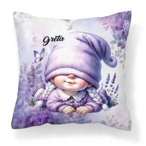 Névvel kérhető - Cuki fekvő levendulás manólány mintás párna, Otthon & Életmód, Lakástextil, Párna & Párnahuzat, Díszpárna (belsővel együtt), , MESKA
