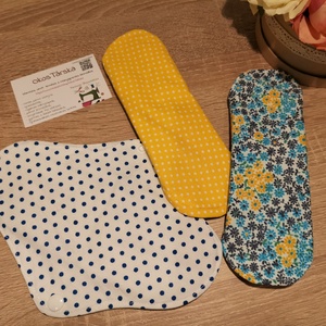 Tisztasági betét szett  - Mosható menstruációs betét - szépségápolás - intim higiénia - tisztasági betét - Meska.hu