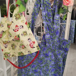 Inda mintás bélelt szatyor - Bevásálószatyor oeko-tex pamut anyagból - Tote bag - táska & tok - kézitáska & válltáska - vállon átvethető táska - Meska.hu