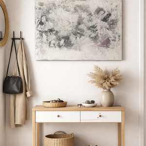 Akril festmény: Grey-Pink Mess, Művészet, Festmény, Akril, Festészet, MESKA