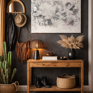 Akril festmény: Grey-Pink Mess - művészet - festmény - akril - Meska.hu