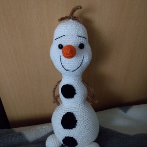 Olaf - Horgolt hóember - játék & sport - plüssállat & játékfigura - plüss mesefigurák - Meska.hu