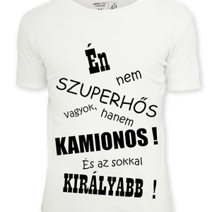 Kamionos póló!, Ruha & Divat, Férfi ruha, Póló, Mindenmás, MESKA