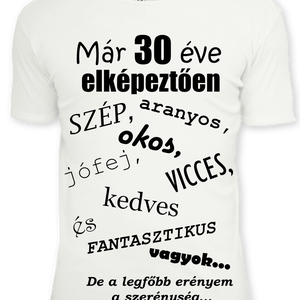 Szerény  szülinapos pólója - Meska.hu