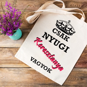 Anyák-napi vászonszatyor - táska & tok - bevásárlás & shopper táska - shopper, textiltáska, szatyor - Meska.hu