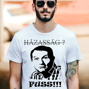 Vicces póló - ruha & divat - férfi ruha - póló - Meska.hu