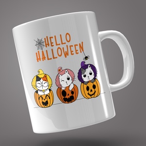 Hello Helloween - otthon & életmód - konyhafelszerelés, tálalás - tálalás - bögre & csésze - Meska.hu