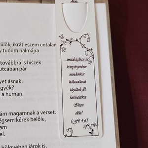 Könyvjelző - könyv & zene - könyvjelző - Meska.hu