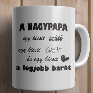 Apás/Papás bögre - otthon & életmód - konyhafelszerelés, tálalás - tálalás - bögre & csésze - Meska.hu