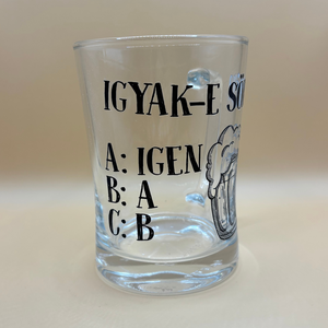 Poénos sörös korsó, Otthon & Életmód, Konyhafelszerelés, tálalás, Tálalás, Sörös pohár és korsó, , MESKA