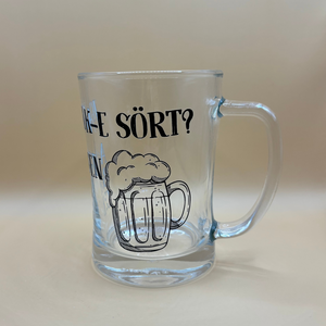 Poénos sörös korsó - otthon & életmód - konyhafelszerelés, tálalás - tálalás - sörös pohár és korsó - Meska.hu