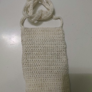 Kávéház hangulat � Gyöngyökkel díszített horgolt granny square mobiltáska - táska & tok - pénztárca & más tok - telefontok - Meska.hu