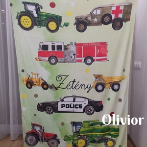 Munkagépes, járműves neves ovis zsák - Olivior - játék & sport - ovis felszerelés - ovis zsák - Meska.hu