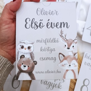 Baba mérföldkő kártya csomag - baba - mama - babafotózás - baba mérföldkő kártyák - Meska.hu