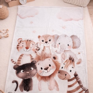 Afrikai állat mintás Neves, névre szóló puha takaró, baba pléd névvel, Baba - mama, Baba ágynemű, Babatakaró, gyerek pléd, Varrás, Fotó, grafika, rajz, illusztráció, Kedves kis állat mintás pihe puha takaró pléd.
Válaszd ki a méretet, írd a megjegyzés mezőbe ha sze..., MESKA