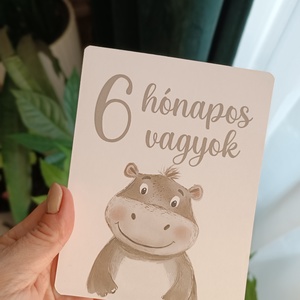 Baba mérföldkő kártya csomag - baba - mama - babafotózás - baba mérföldkő kártyák - Meska.hu