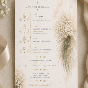 Ivory Meadow � Mezei Elegancia Esküvői Meghívó - esküvő - meghívó & kártya - meghívó - Meska.hu