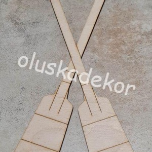 DK-8019. Natúr fa evezőlapát   20cm - Meska.hu