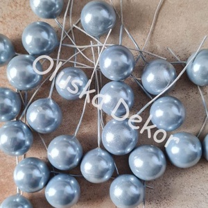 ST-10523. Betűző bogyó, gyöngyház, 2cm - kellékek & szerszámok - dekorációs kellékek - egyéb kellékek - Meska.hu