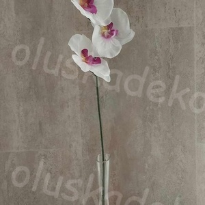 Orchidea, selyem, szálas, 4 színben, 80cm, Dekorációs kellékek, Egyéb kellékek, Virágkötészet, MESKA