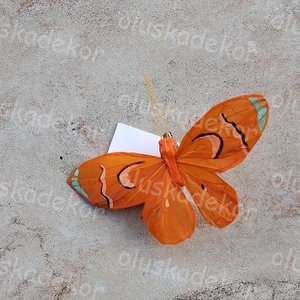 Pillangó, lepke, csipeszes, 11cm - kellékek & szerszámok - dekorációs kellékek - egyéb kellékek - Meska.hu