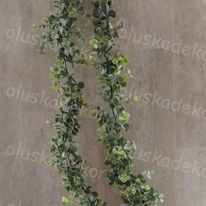 Eukaliptusz, eukalyptus girland, 170cm, Kellékek & szerszámok, Dekorációs kellékek, Egyéb kellékek, Virágkötés, MESKA
