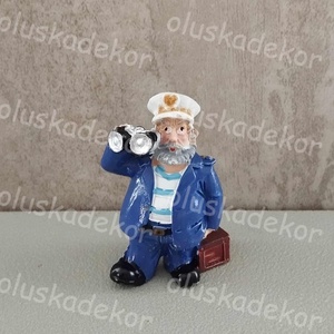 Matróz, tengerész, hajós kapitány  - kellékek & szerszámok - dekorációs kellékek - figurák - Meska.hu