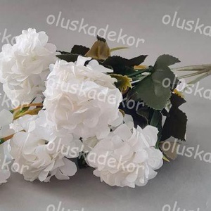 Mini Dáliacsokor zöldekkel - kellékek & szerszámok - dekorációs kellékek - egyéb kellékek - Meska.hu